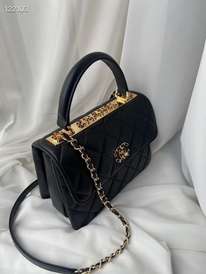 Ch**el top handle bags